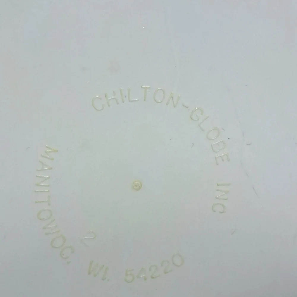 VTG Chilton‎ Globe Barbie Plastic Play Plate Replacement 3.5
